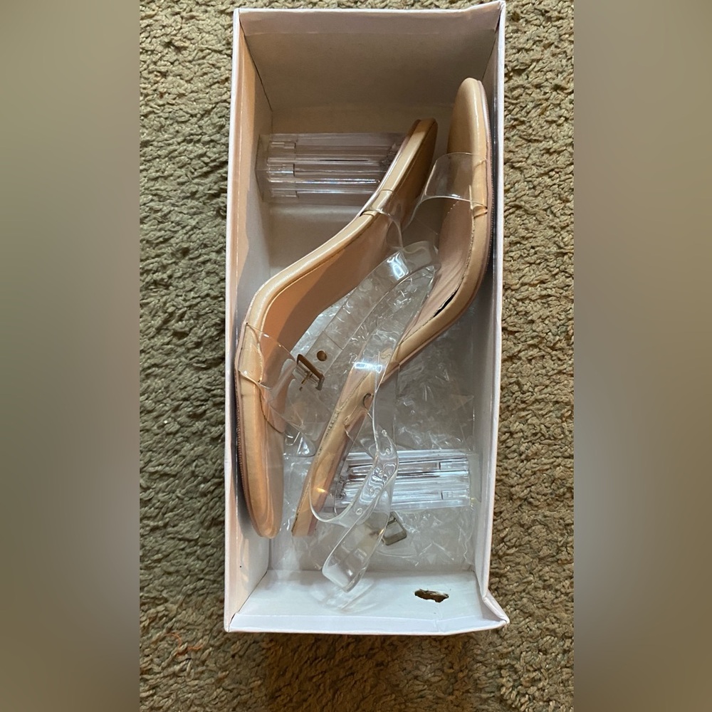 SHEIN clear heels SHEIN